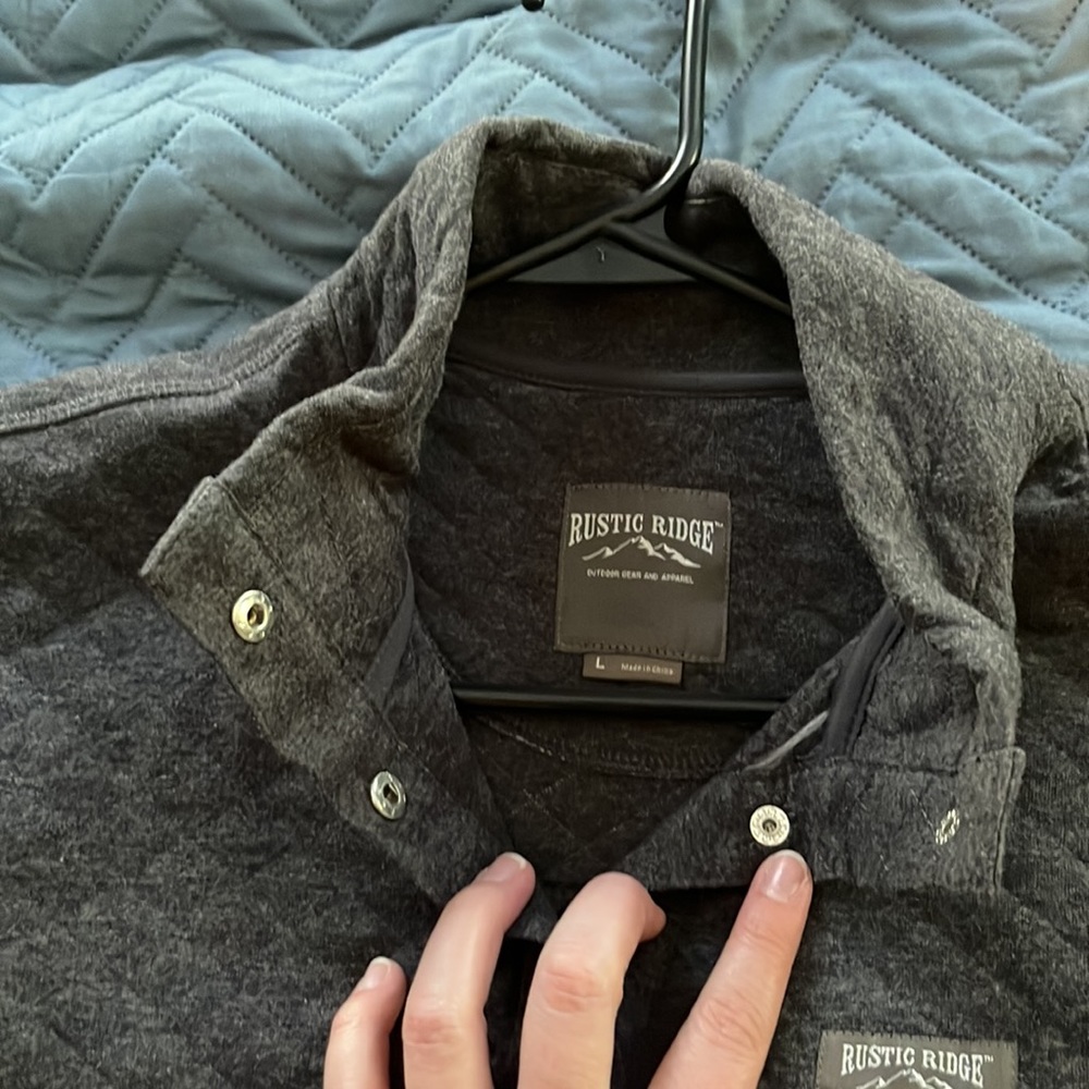 Rustic Ridge 3/4 button Sweatshirt - Picture 3 of 5